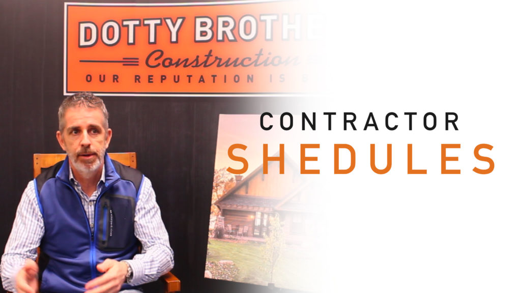 How does Dotty Brothers work with trade partners to keep projects on schedule?