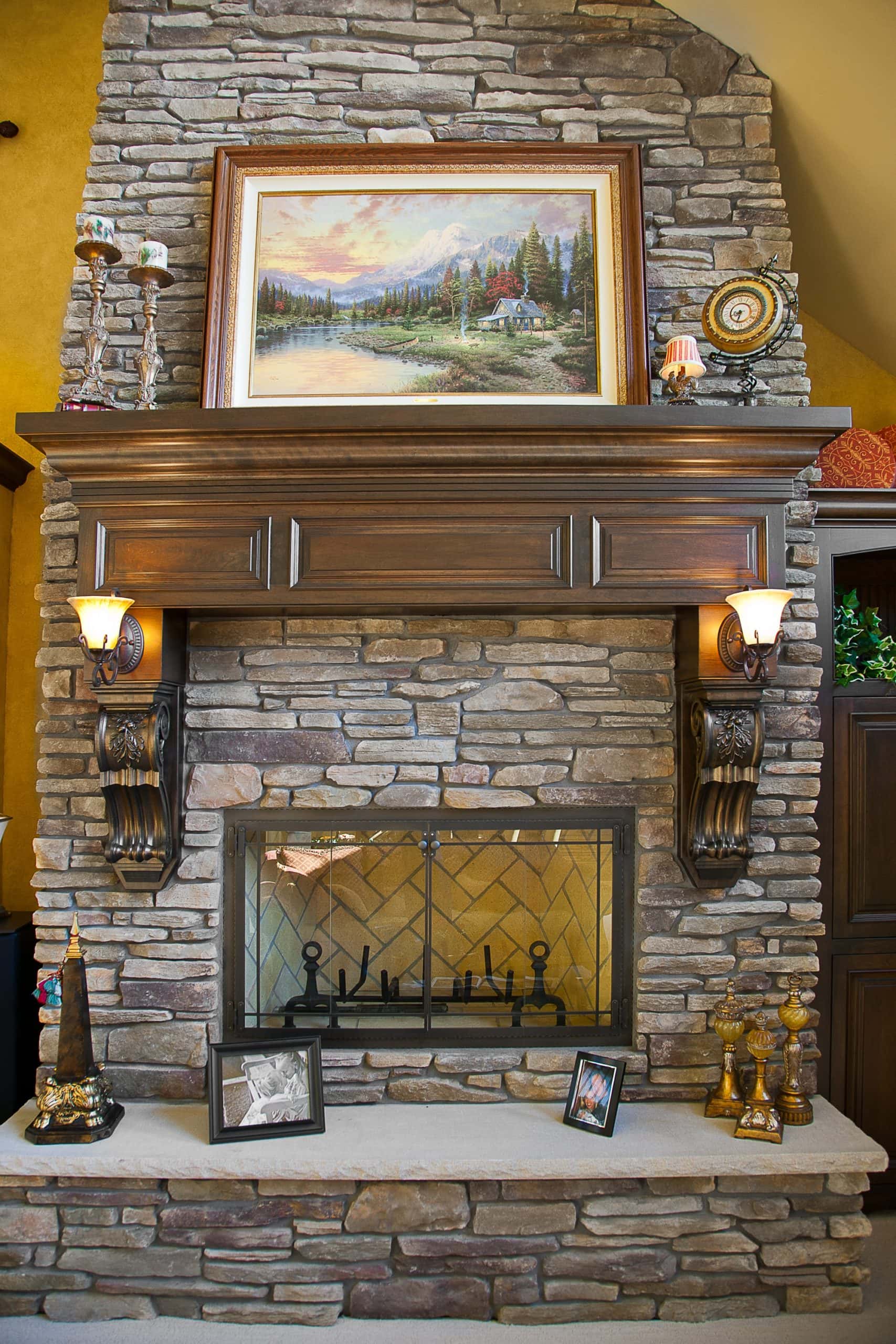 Pequot Lakes #48 Fireplace