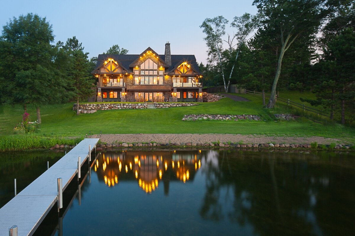 Lake Home Architecture Dotty Brothers Construction